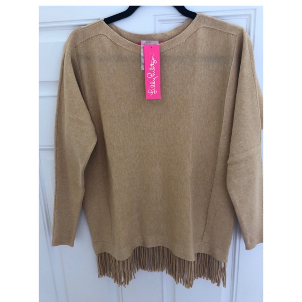 Lilly Pulitzer Glenda Sweater - Heathered Sand Bar